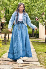 Denim Dress (2 pc skirt + jacket)
