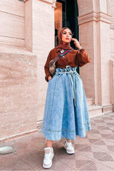 Emelie Skirt Dark Shade