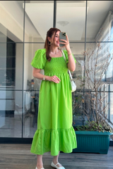 Smocked Midi