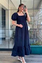 Smocked Midi