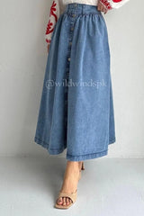 Button Down Skirt