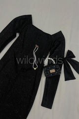 Black Moonlight Bodycon
