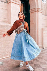 Emelie Skirt Dark Shade
