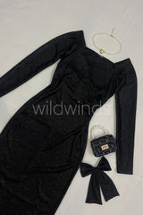 Black Moonlight Bodycon
