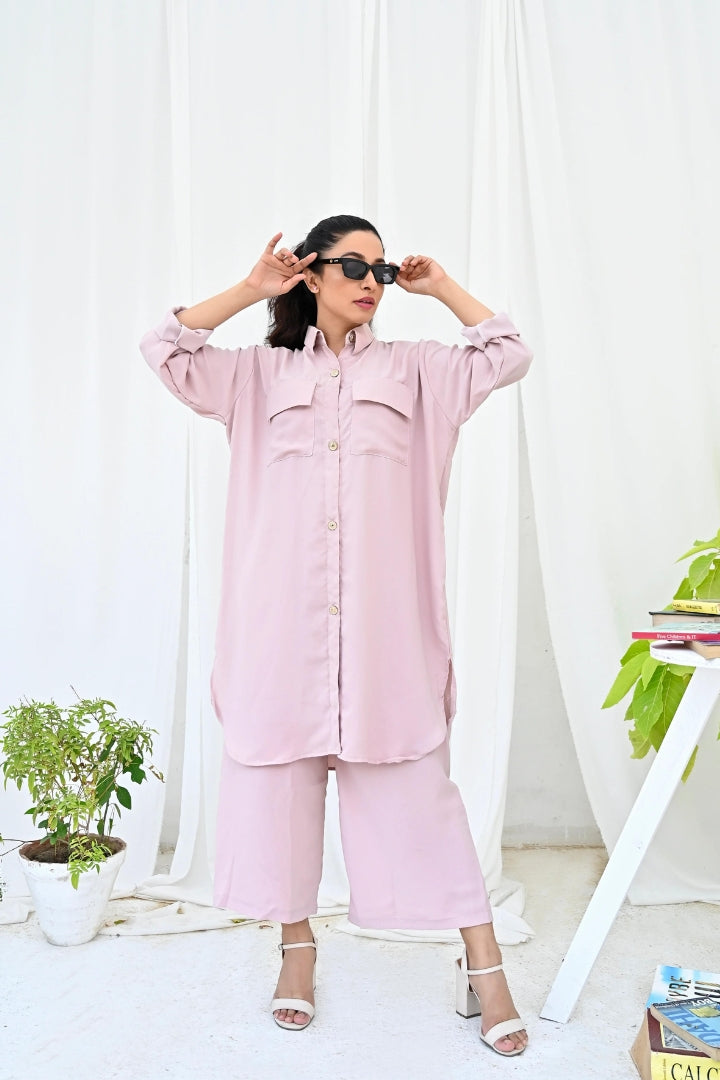 Zareen Tea pink Co-ord – Wild Winds Pk