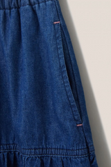 Tiered Skirt Dark Shade