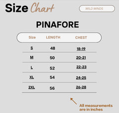 Front Button Pinafore