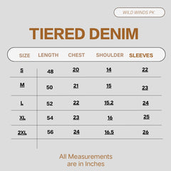 Tiered Denim