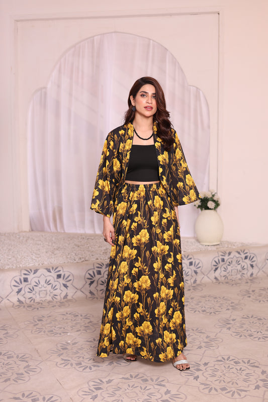 Gold petal set