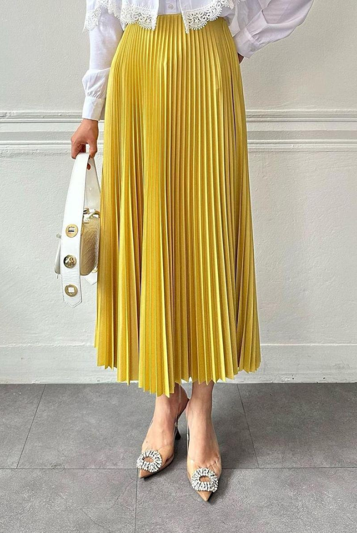Victorian Pleated Skirt