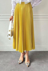 Victorian Pleated Skirt