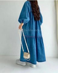 Tiered Denim