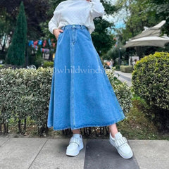 One Button Skirt