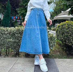 One Button Skirt
