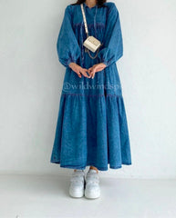 Tiered Denim