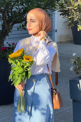 Cross line skirt