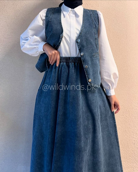 Margaret denim dress